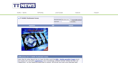 Desktop Screenshot of forum.tt-news.de