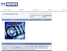 Tablet Screenshot of forum.tt-news.de